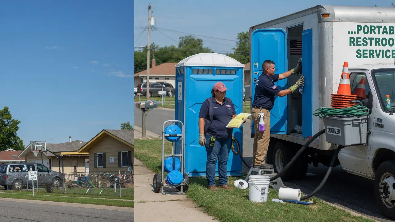 Portable Toilet Rental in Dahlen, ND near me